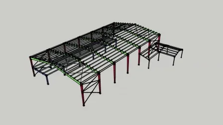 プレハブ住宅鉄骨造フレーム倉庫小屋ワークショップ鉄骨造